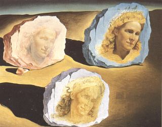Три явления лика Галы, 1945