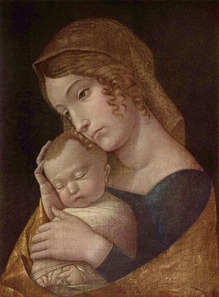 Мария «со спящим» ребенком, 1455