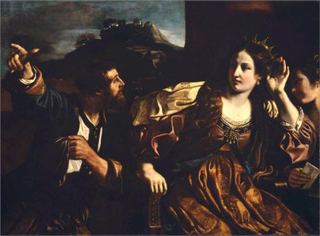 Семирамида получает известие о восстании Вавилона, 1624