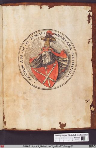 Экслибрис Барабары Райхинген.