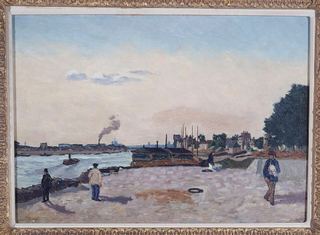Набережная Берси, около 1874 года.