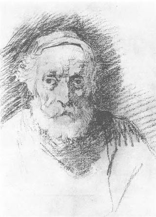 Голова старика, 1807 - Орест Кипренский