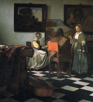 Концерт, c.1664 - Иоганнес Вермеер