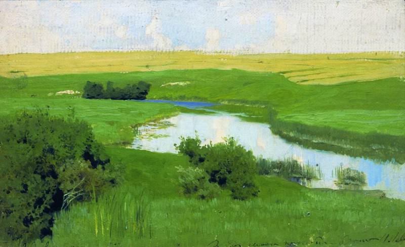Речка Истра. 1885-1886