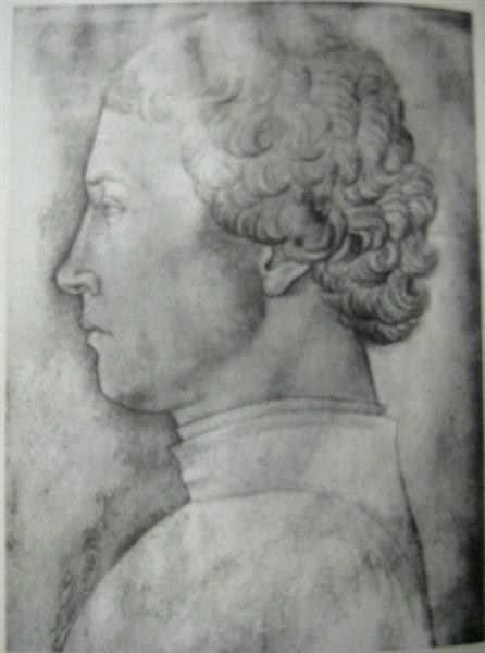 Профиль мужчины, c.1448