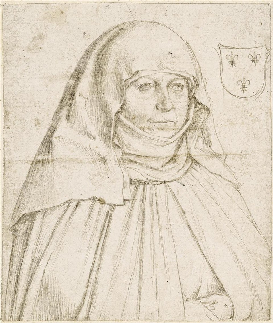 Портрет монахини Вероники Веттер, 1499