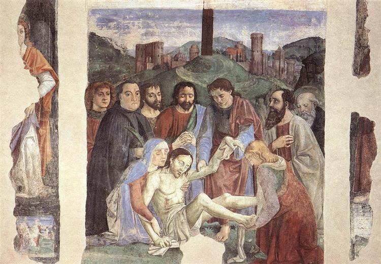 Оплакивание мертвого Христа, c.1472
