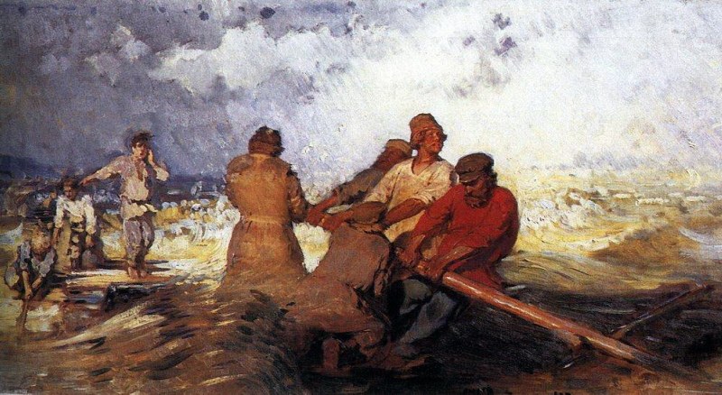 Буря на Волге