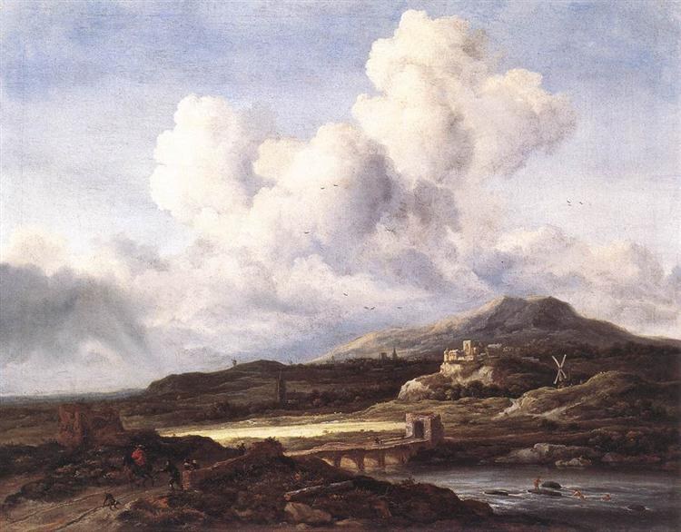 Луч солнечного света, 1660 - Якоб ван Рейсдал