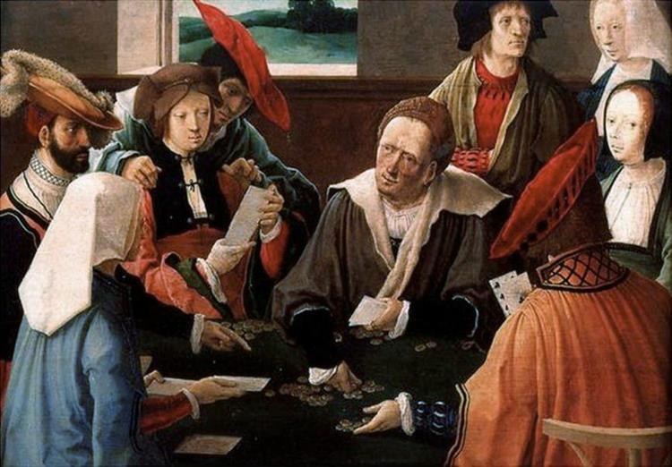 Игроки в карты, c.1517