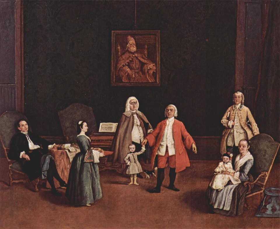 Венецианская семья, 1760 - 1765