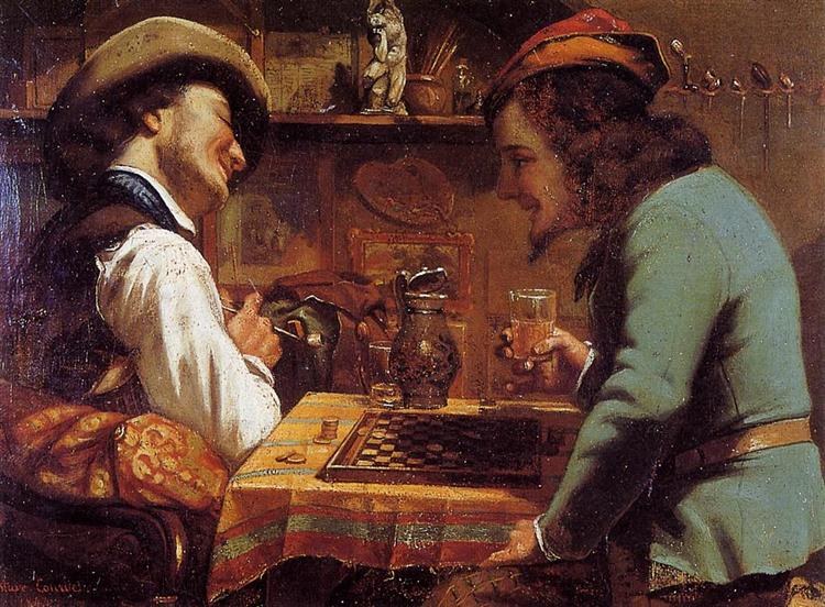 Шашкисты, 1844