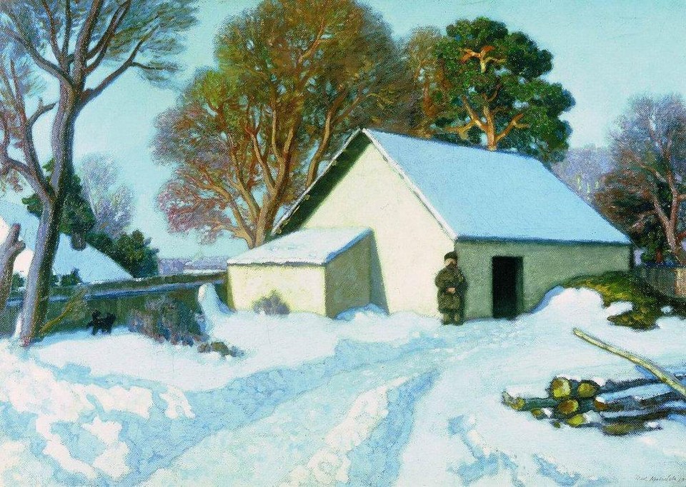зима