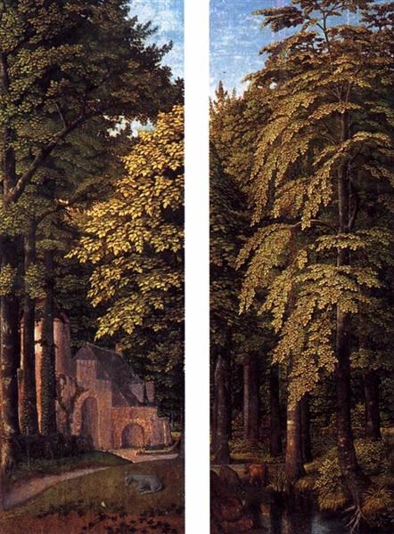 Лесная сцена, 1505 - Жерар Давид