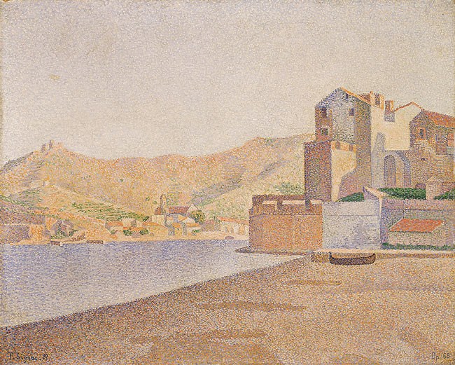 Городской пляж, Коллиур, 1887