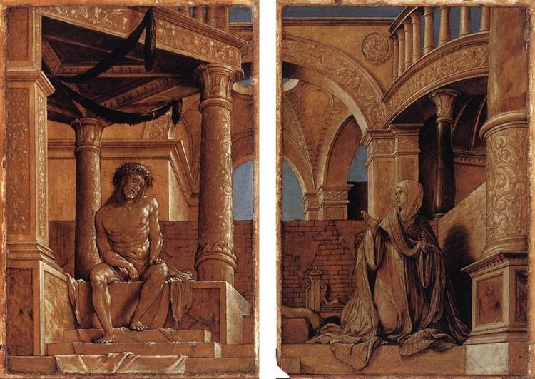 Диптих с Христом и Mater Dolorosa, c.1520