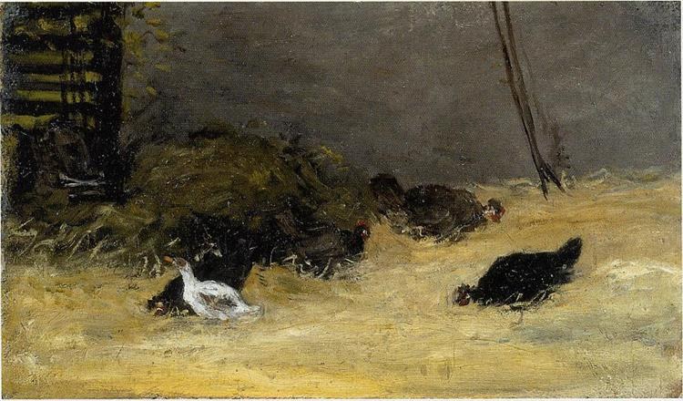 Курятник, c.1875