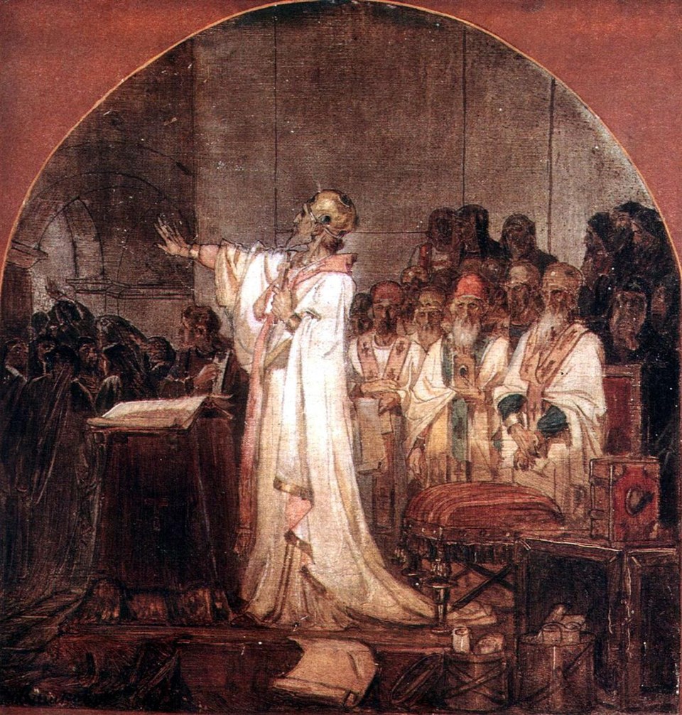 Третий Вселенский собор в Эфесе, 1876 - Василий Суриков