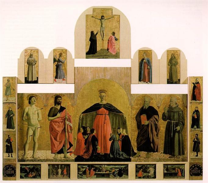 Полиптих Мизерикордии, 1445 - 1462