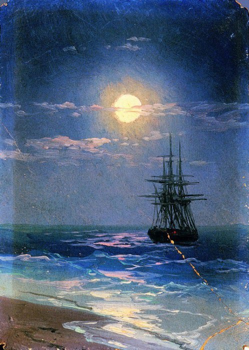Ночь на море