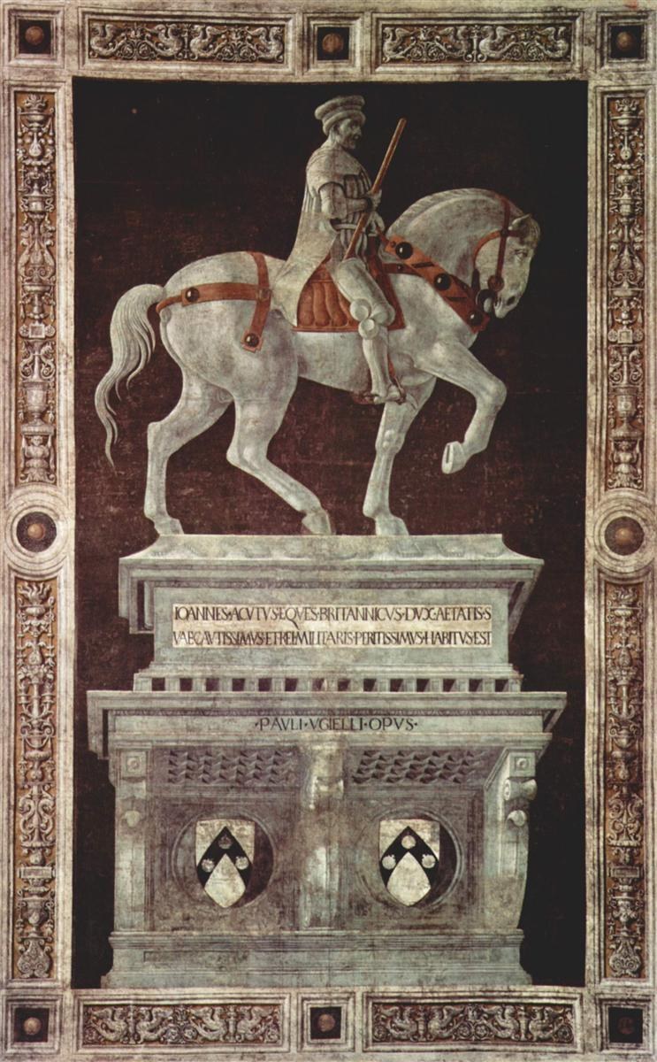 Конный памятник сэру Джону Хоквуду, 1436