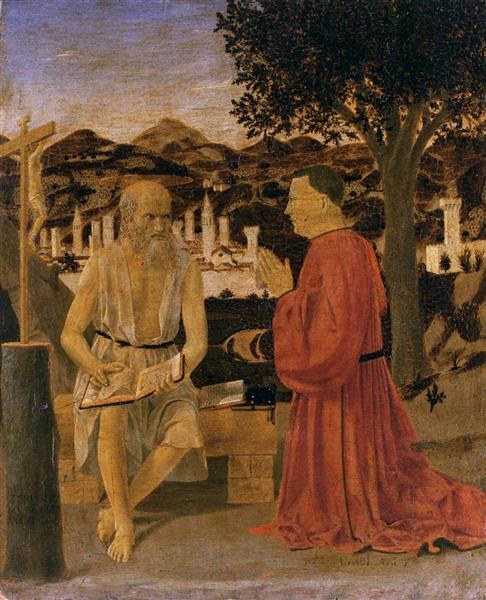 Святой Иероним и даритель, 1451