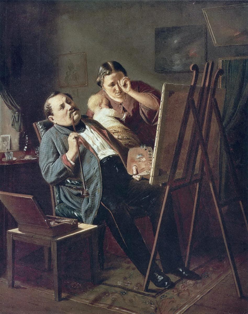 Любитель, 1862 - Василий Перов
