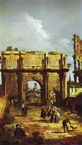 Арка Константина, 1742