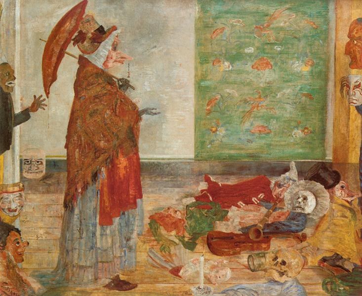 Изумление женщины-маски, 1889
