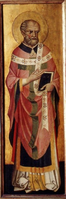 2 Стефан Сант-Аньезе, Святой священник (Сант-Аполлинаре), Национальная художественная галерея, Феррара