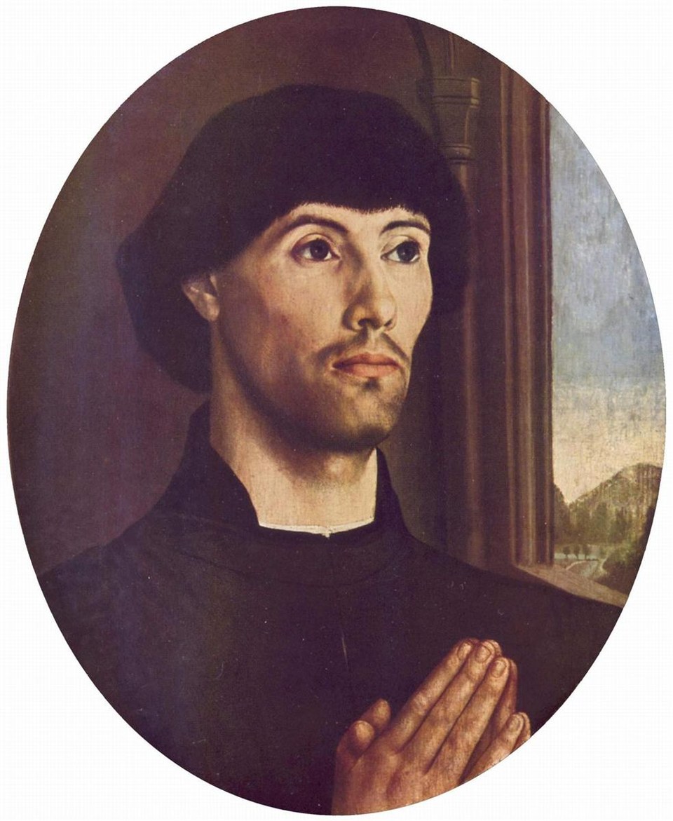 Мужской портрет, 1475 - Хьюго ван дер Гус