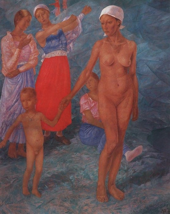 Утро. Купальщицы. 1917