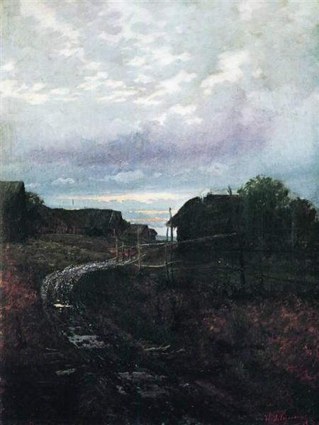 Вечер, 1877