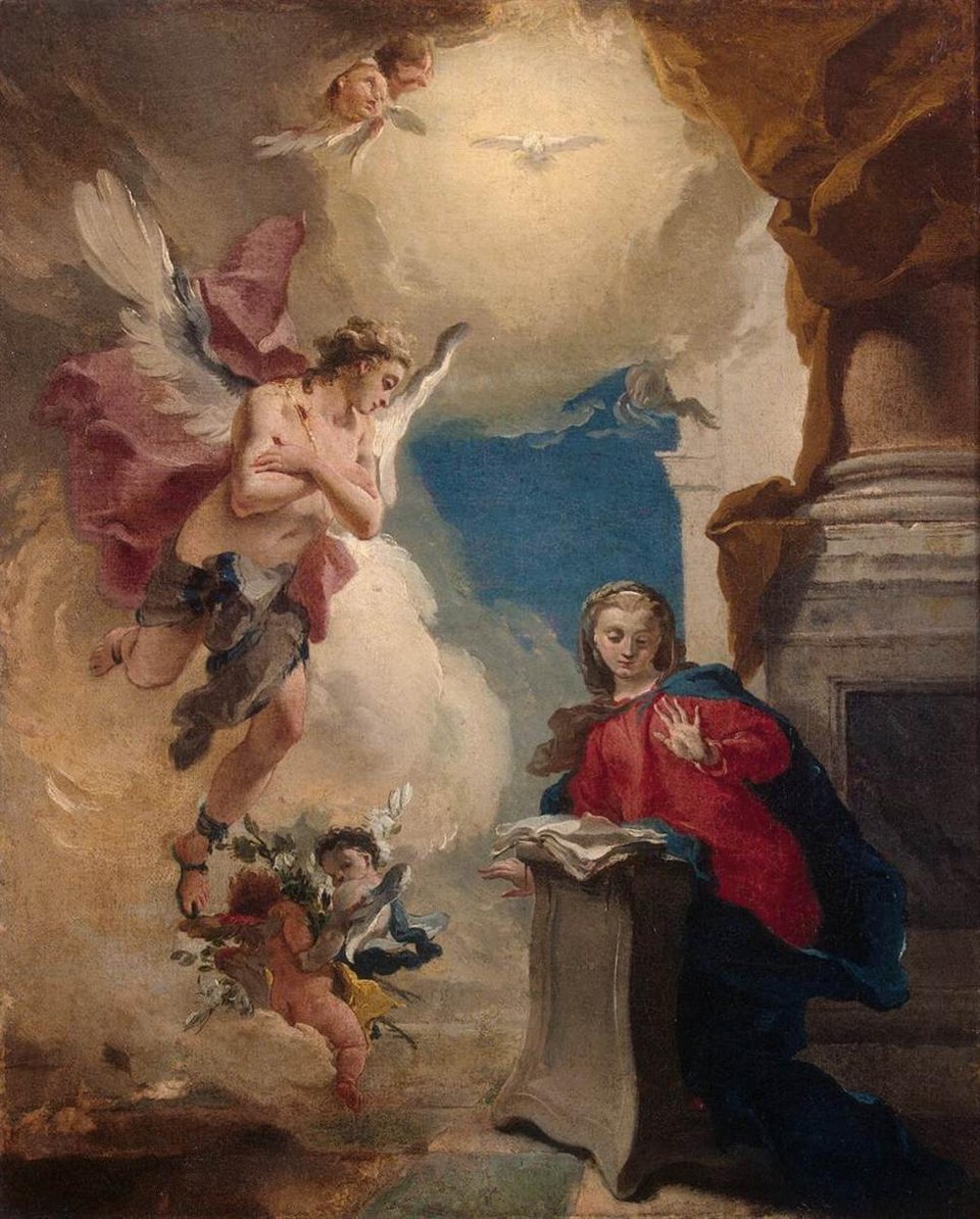 Благовещение, 1724 - 1725