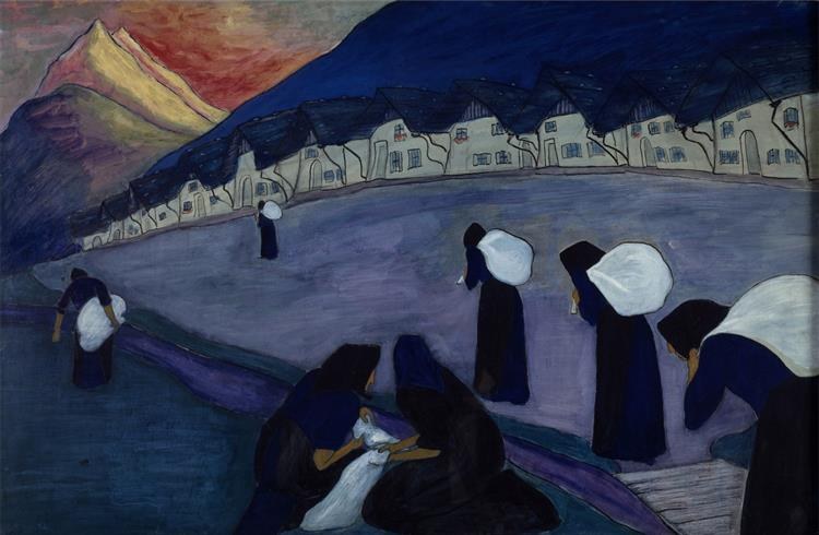 Черные женщины, 1910 - Марианна фон Веревкин