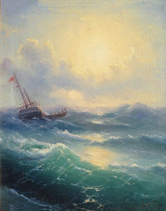 Море 1898.Этюд 24
