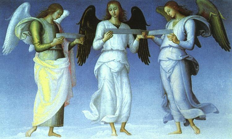 Ангелы (фрагмент), 1470