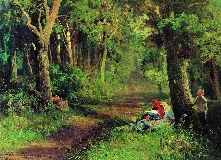 Лесная дорога, 1867 - 1869