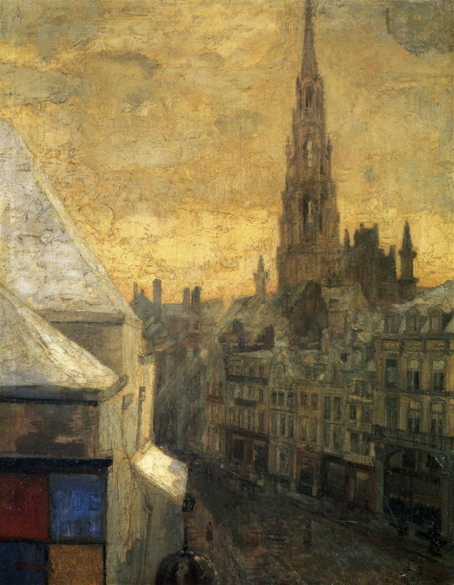 Ратуша Брюсселя, 1885