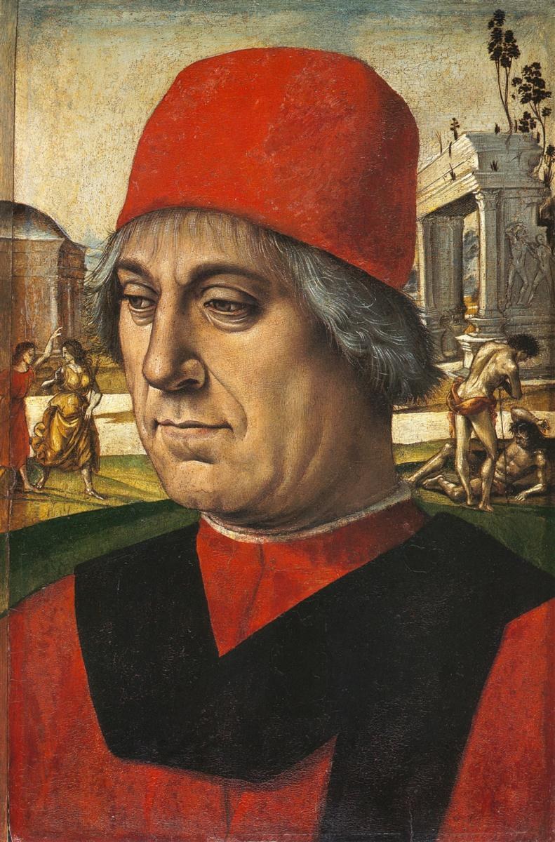 Портрет пожилого мужчины, c.1492