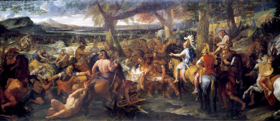 Александр и Порус, 1673