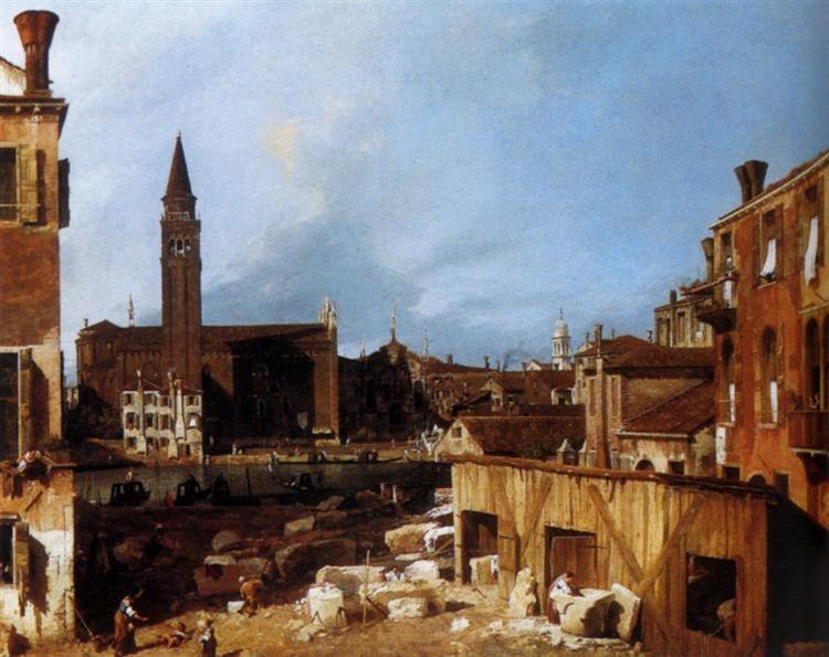 Двор каменщика, 1727