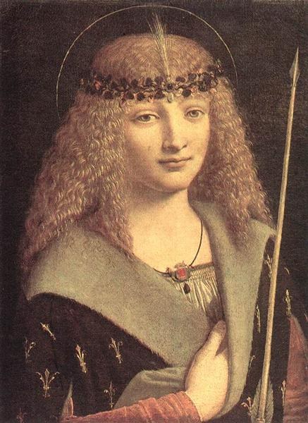 Святой Себастьян, ок.1490 - ок.1499 - Джованни Антонио Больтраффио