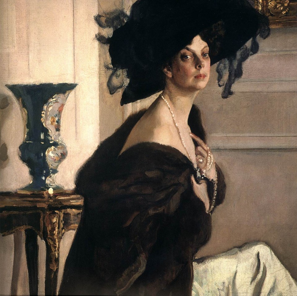 Портрет княгини Орловой (фрагмент)