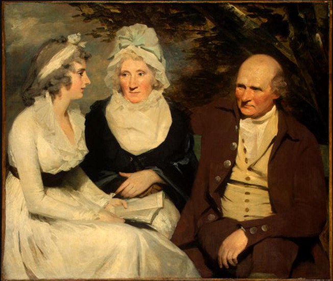 Джон Джонстон, Бетти Джонстон и мисс Веддерберн, c.1790 - c.1795 - Генри Реберн