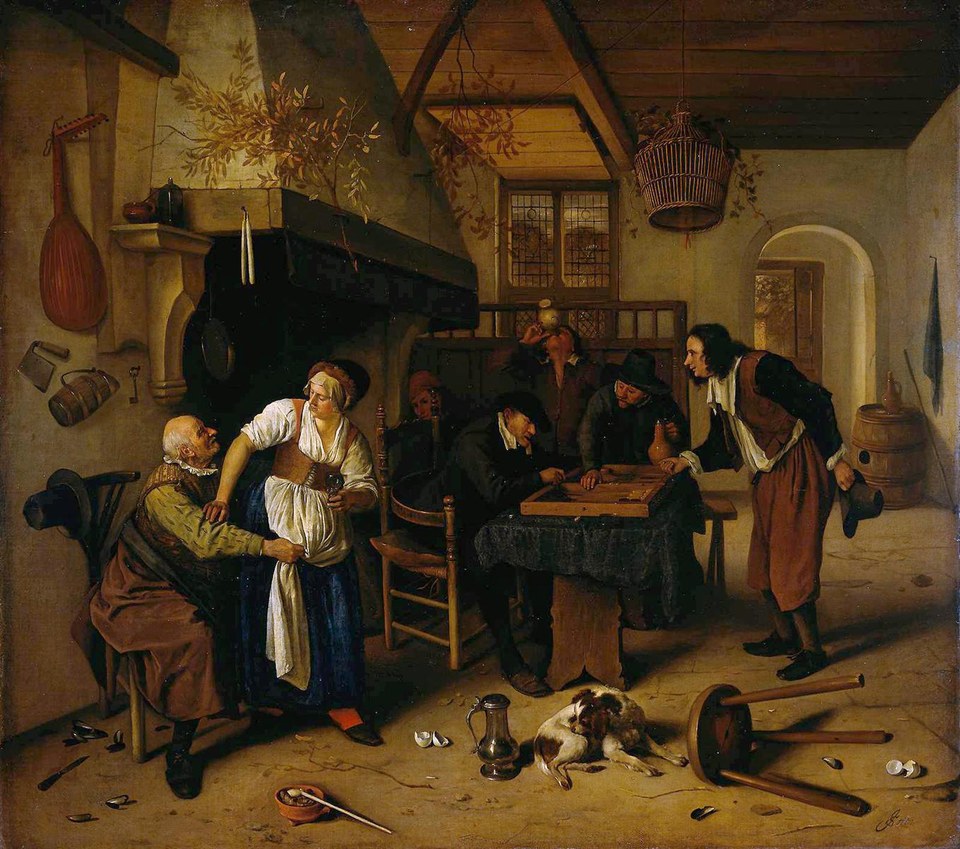 В таверне, 1660