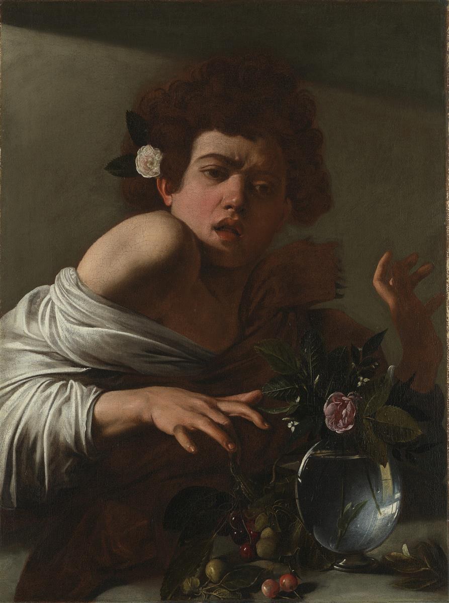 Мальчик, укушенный ящерицей, c.1596