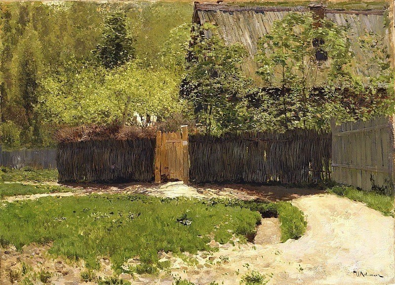 Первая зелень. Май