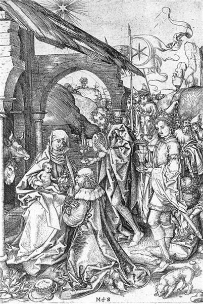 Поклонение волхвов, 1475
