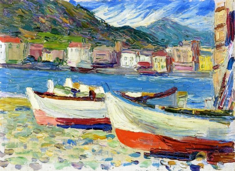 Лодки Рапалло, 1905 - Василий Кандинский